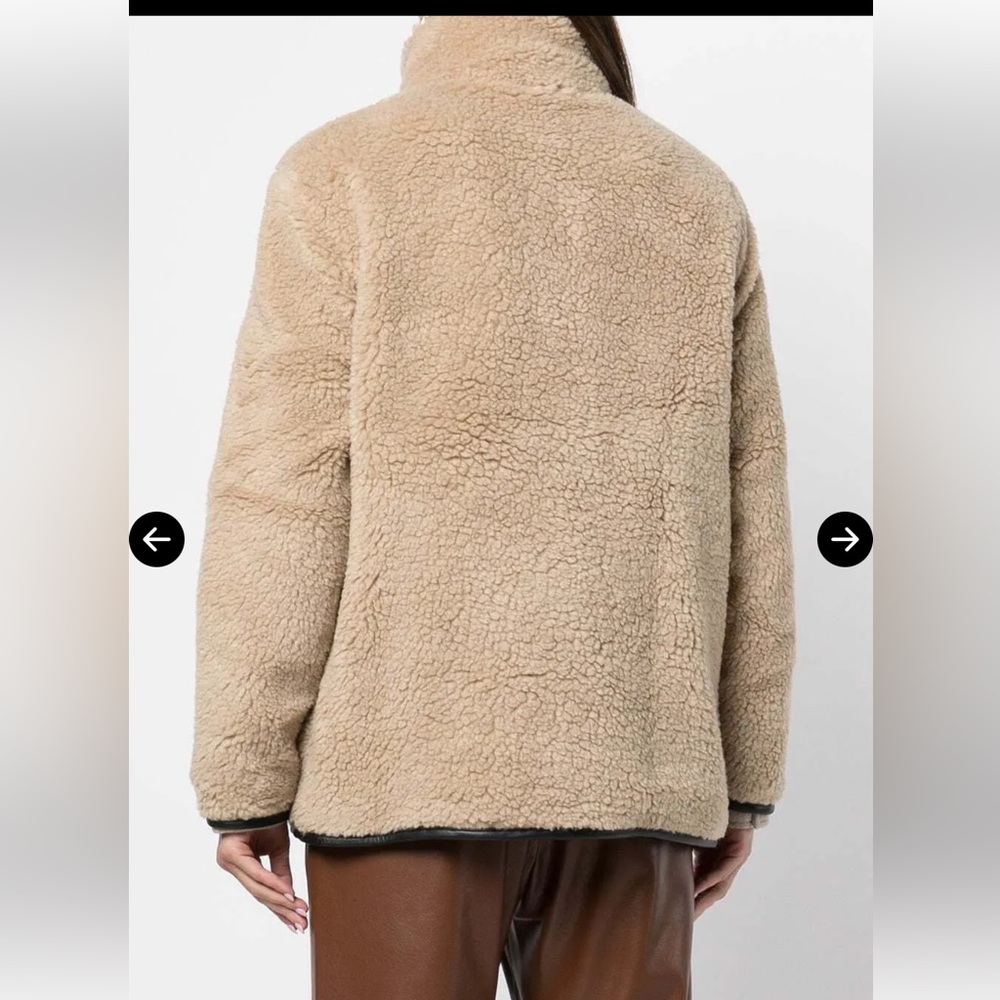 ANINE BING Ryder Faux-Shearling Jacket - Picture 8 of 10